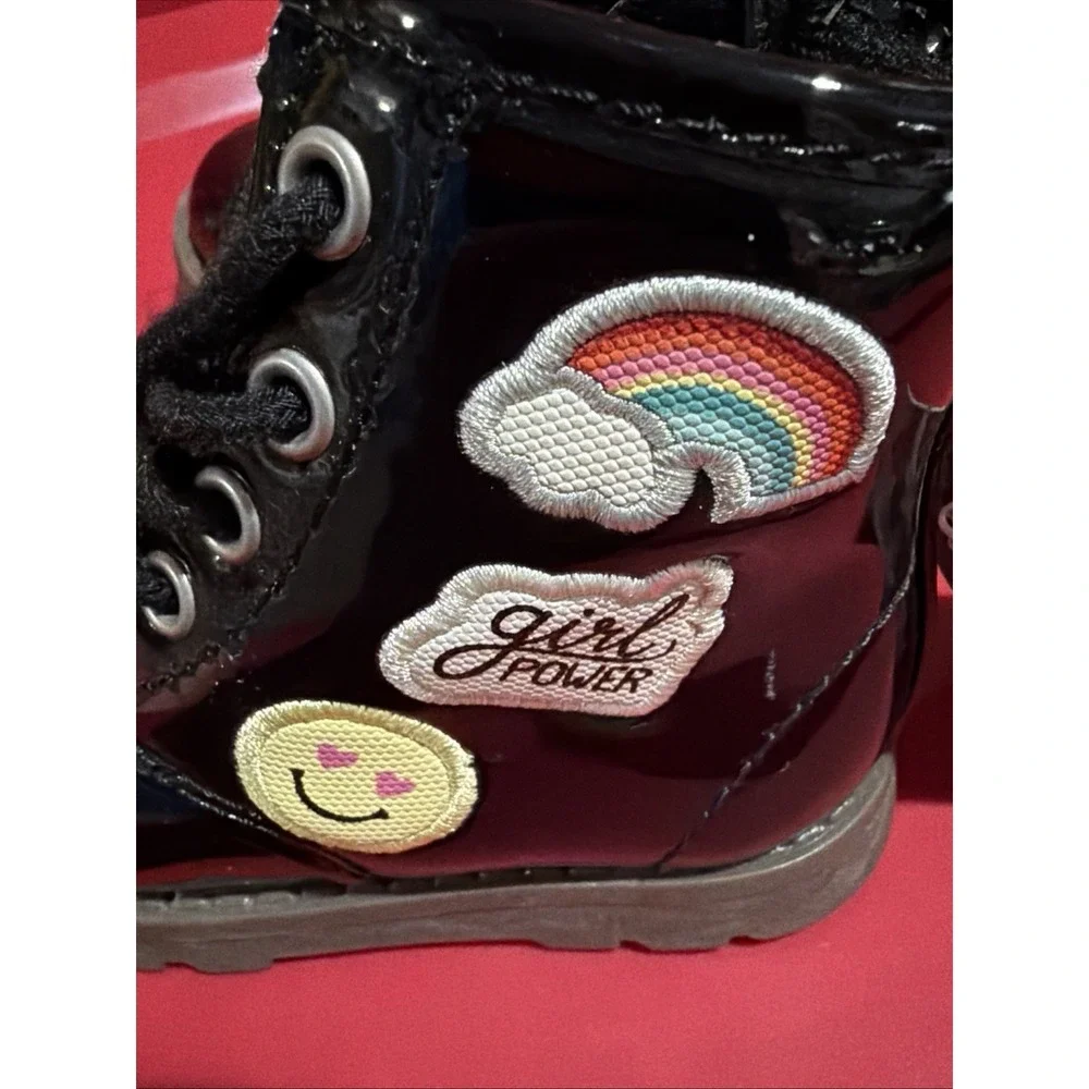 Carter's Aubrey Girls Black Aubrey Toddler Boots Size 5